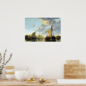 Aelbert Cuyp The Maas in Dordrecht Poster (Keuken)