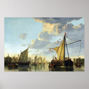 Aelbert Cuyp The Maas in Dordrecht Poster