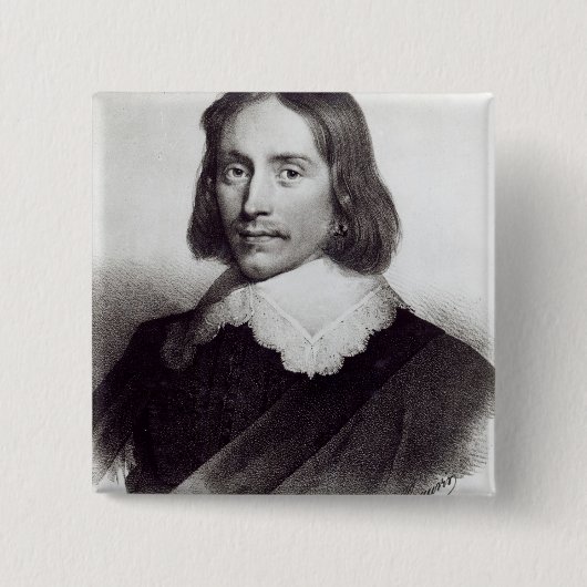 Aelbert Cuyp Vierkante Button 5,1 Cm (Voorkant)