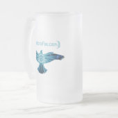 AElectrofalcon Logo Matglas Bierpul (Voorkant links)