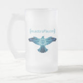 AElectrofalcon Logo Matglas Bierpul (Links)