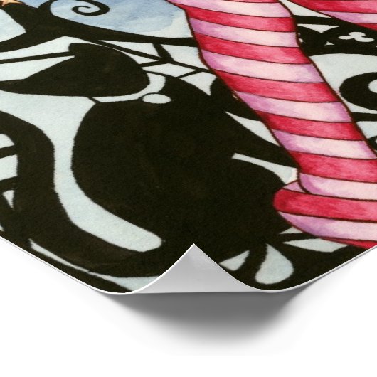 Aelita en Jax - Halloween Witch Poster (Hoek)