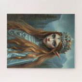 Aelithra, Kroon van de Sluier – Elfenkoningin Fant Legpuzzel (Horizontaal)