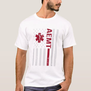 AEMT Advanced Emergency Medical Technician USA T-shirt