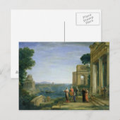 Aeneas and Dido in Carthage, 1675 Briefkaart (Voorkant / Achterkant)