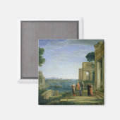 Aeneas and Dido in Carthage, 1675 Magneet (Voorkant / Achterkant)