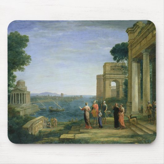 Aeneas and Dido in Carthage, 1675 Muismat (Voorkant)