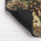 Aeneas bereidt zich voor om de Trojanen naar balli Muismat (Hoek)