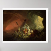 Aeneas en de Sibyl, c.1800 (olie op canvas) Poster (Voorkant)