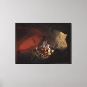 Aeneas en de Sibyl Old Masters Reproduction Canvas Afdruk (Voorkant)