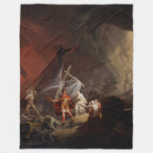 Aeneas en de Sibyl Old Masters Reproduction Fleece Deken (Voorkant)