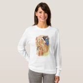 Aeneas en Dido, uit de werken van Virgil T-shirt (Voorkant volledig)
