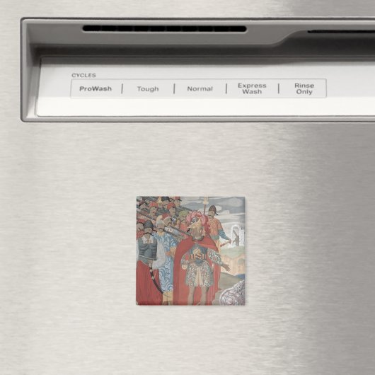 Aeneas en zijn soldaten, 1919 magneet (Insitu (Vaatwasser))