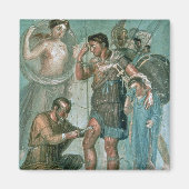 Aeneas gewond bij Pompeii Magneet (Voorkant)