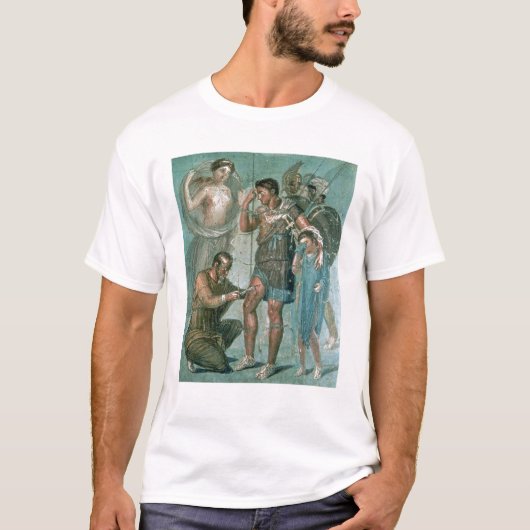 Aeneas gewond bij Pompeii T-shirt (Voorkant)