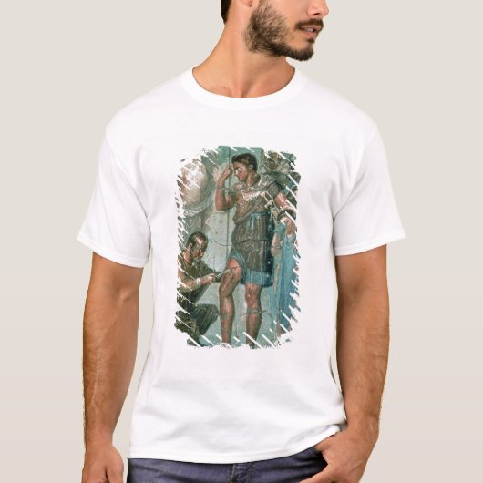 Aeneas gewond bij Pompeii T-shirt (Voorkant)