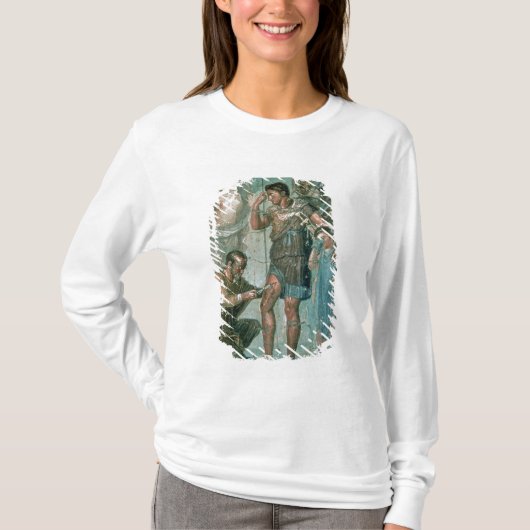 Aeneas gewond bij Pompeii T-shirt (Voorkant)