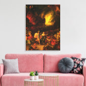 Aeneas in Hades Canvas Afdruk (Insitu (Woonkamer))