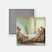 Aeneas vertelt Dido over de ramp bij Troy Magneet (Voorkant / Achterkant)