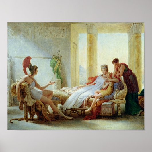 Aeneas vertelt Dido over de ramp bij Troy Poster (Voorkant)