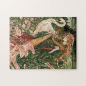 Aengus Keltische God van liefde en schoonheid Legpuzzel (Horizontaal)