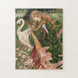 Aengus Keltische God van liefde en schoonheid Legpuzzel