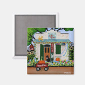 Aeolian Harp Magneet (Voorkant / Achterkant)