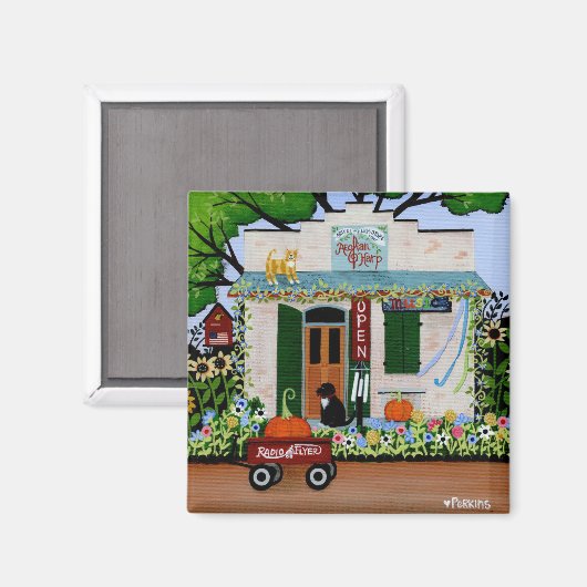 Aeolian Harp Magneet (Voorkant / Achterkant)