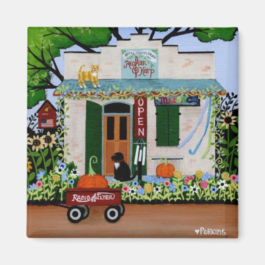 Aeolian Harp Magneet (Voorkant)