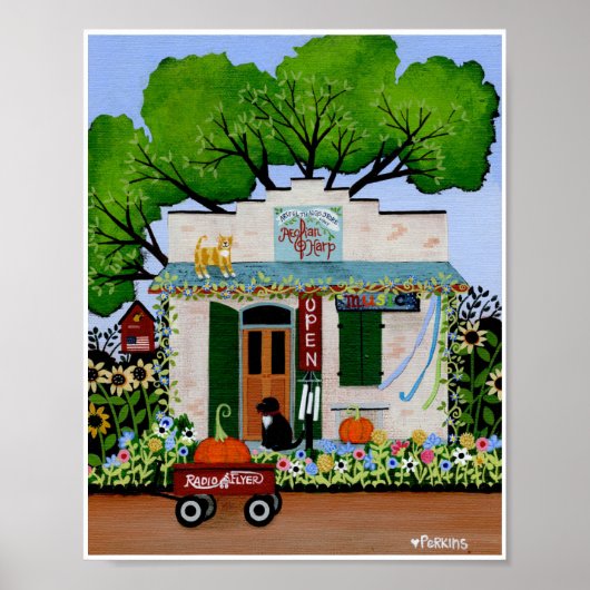 Aeolian Harp Poster (Voorkant)