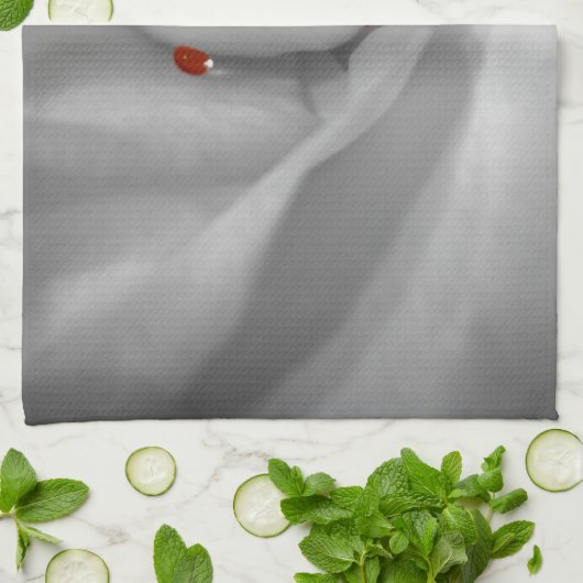 Aeolian Waterverf Kitchen Towel Theedoek (Gevouwen)