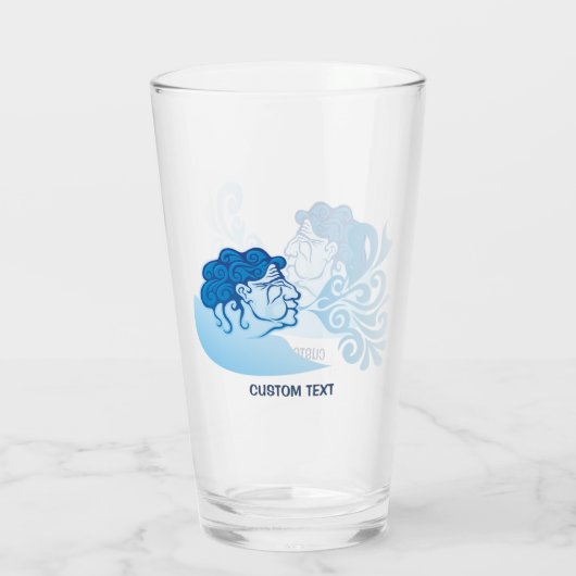 Aeolus Glas (Achterkant)