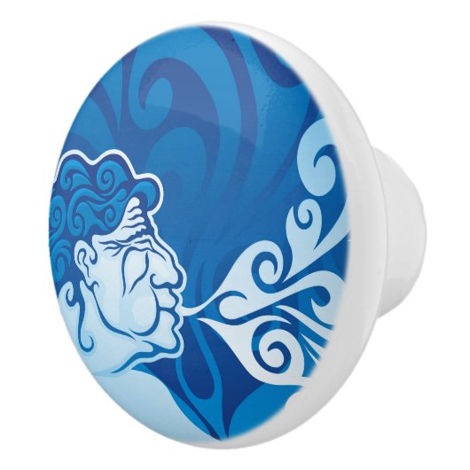 Aeolus Keramische Knop (Rechts)