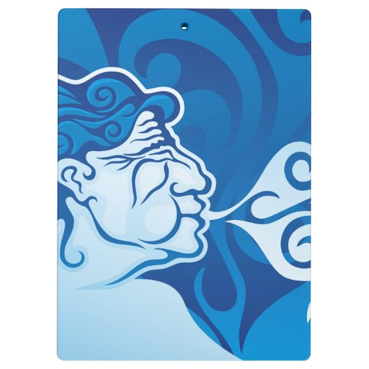 Aeolus Klembord (Achterkant)