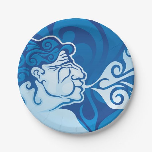 Aeolus Papieren Bordje (Voorkant)