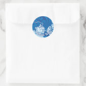 Aeolus Ronde Sticker (Tas)