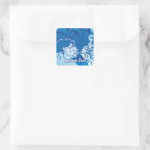 Aeolus Vierkante Sticker (Tas)