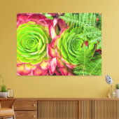 Aeonium Canvas Afdruk (Insitu (Woonkamer))