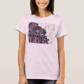 Aeoniumventiel op droge raketten t-shirt (Voorkant)