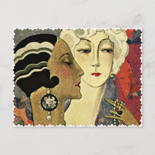 Aer Deco-dames Briefkaart (Voorkant)