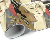 Aer Deco-dames Cadeaupapier (Rol Hoek)