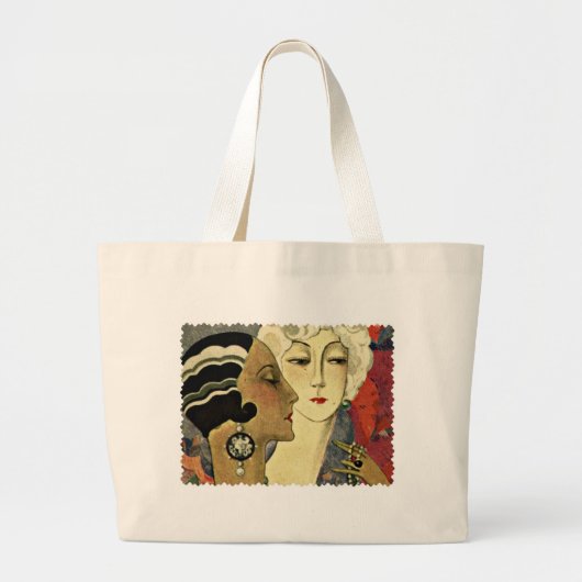 Aer Deco-dames Grote Tote Bag (Voorkant)