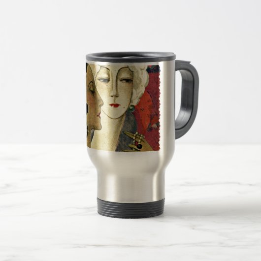 Aer Deco-dames Reisbeker (Voorkant rechts)