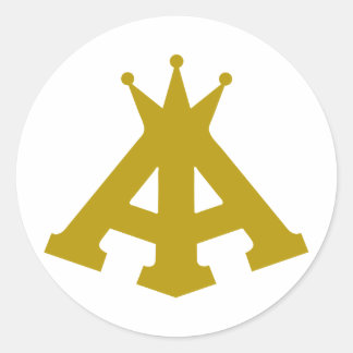 aëreel ronde sticker