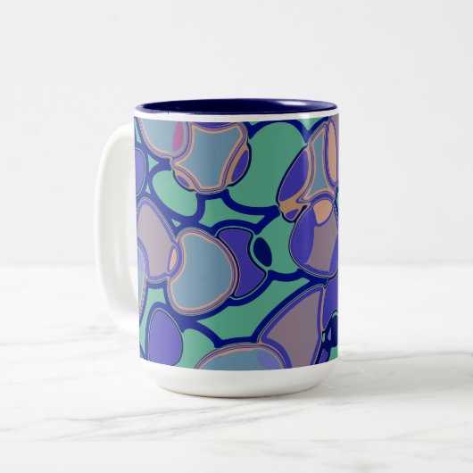 Aeri IV Mok van tweetone koffie (Voorkant links)