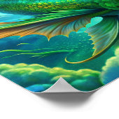 "Aerial Aquatics" Poster (Hoek)