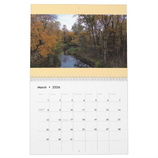 Aerial Autumn 2026 Kalender (Mar 2026)