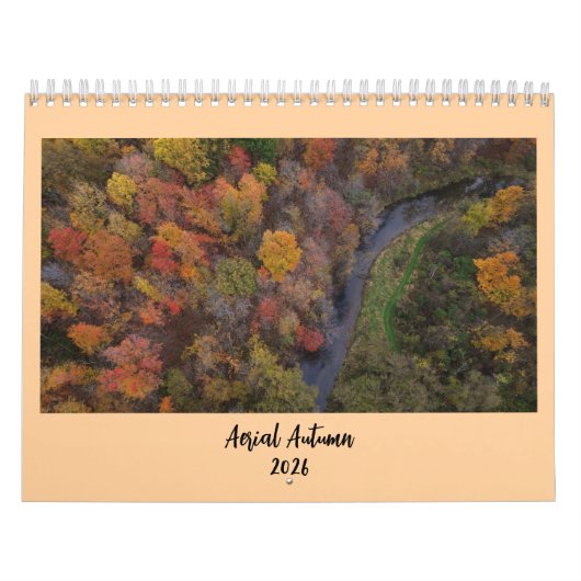 Aerial Autumn 2026 Kalender (Hoes)