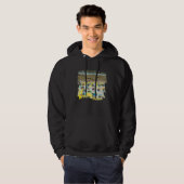 Aerial Beach People Hoodie (Voorkant volledig)