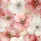 Aerial blush pink and gold birthday wrapping roll cadeaupapier